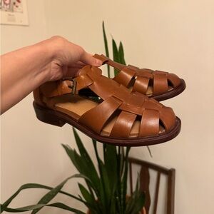 Madewell Women's The Rina Fisherman Flat 6.5